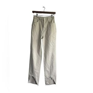 $10 sale‎ 🍓Triarchy jeans off white straight leg high waisted size 26